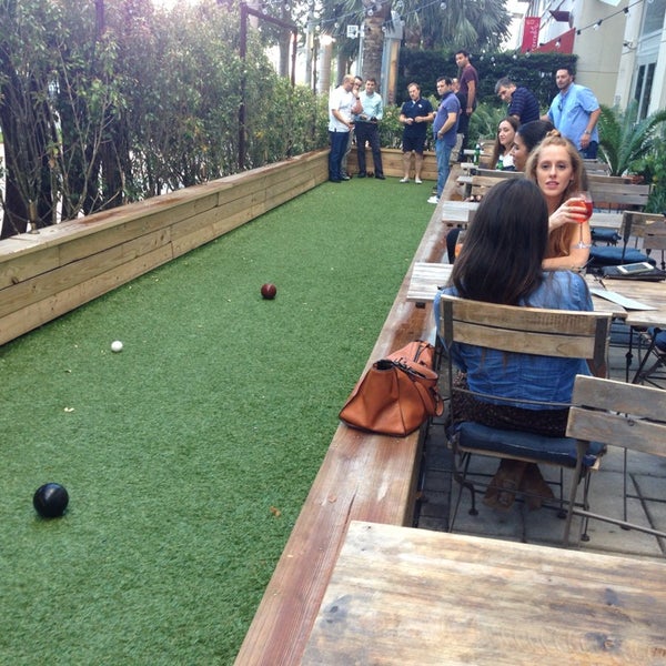 Photo taken at Bocce Bar by Christopher T. on 6/9/2014