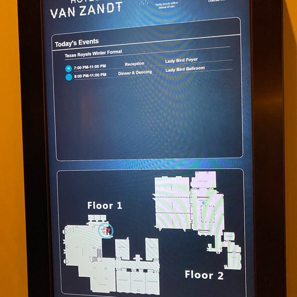 รูปภาพถ่ายที่ Hotel Van Zandt โดย Neal E. เมื่อ 12/10/2019