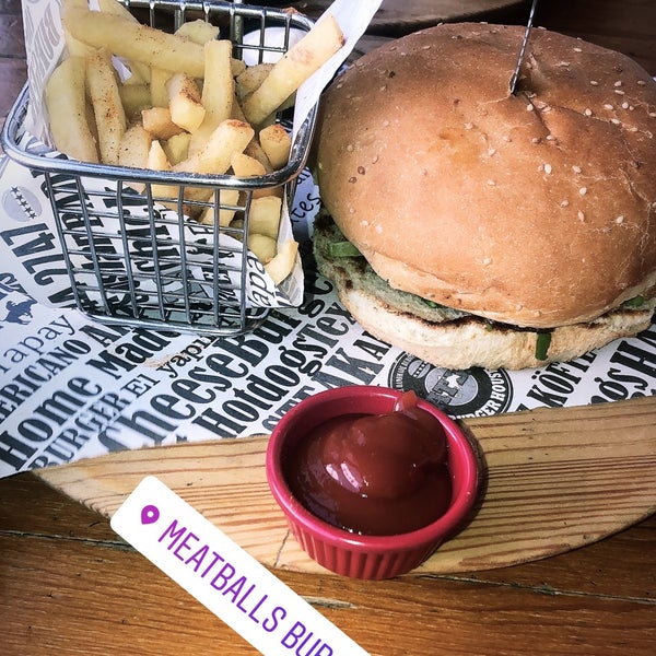 3/27/2018にHürkal Ç.がMeatballs Burger Houseで撮った写真