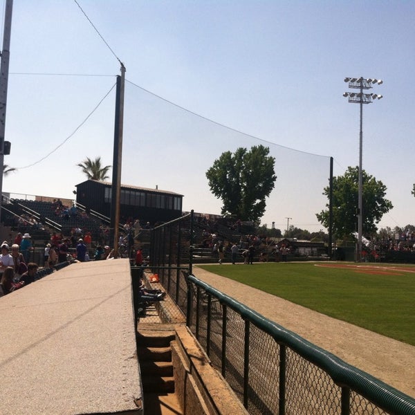 Photo taken at Sam Lynn Ballpark by AJ O. on 4/6/2014