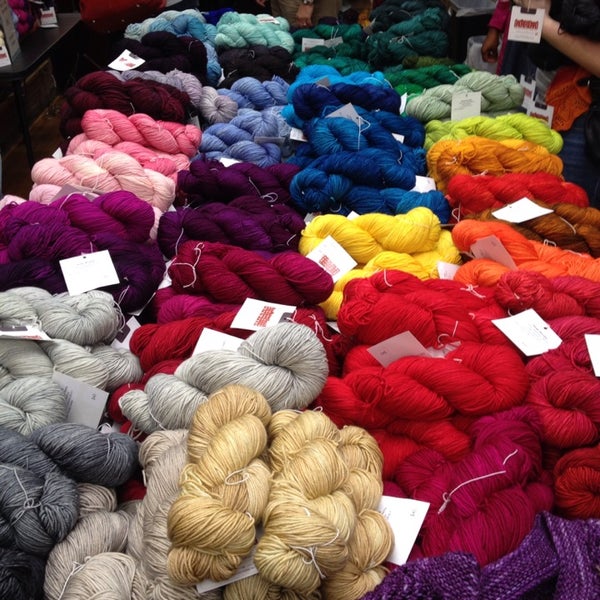 This is my yarn heaven! This place has turned me into a yarn snob. You can tell that all the staff is passionate and knowledgable about all yarn crafts. Check out their website for events and classes