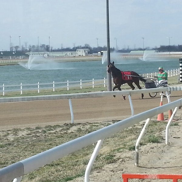Photo taken at Hoosier Park Racing &amp; Casino by Andrew M. on 4/9/2013