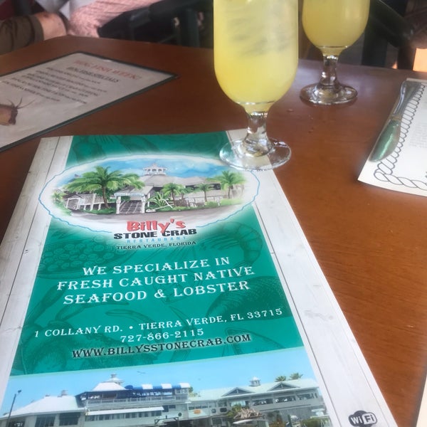 Photo taken at Billy&#39;s Stone Crab &amp; Seafood by Pam B. on 4/21/2019