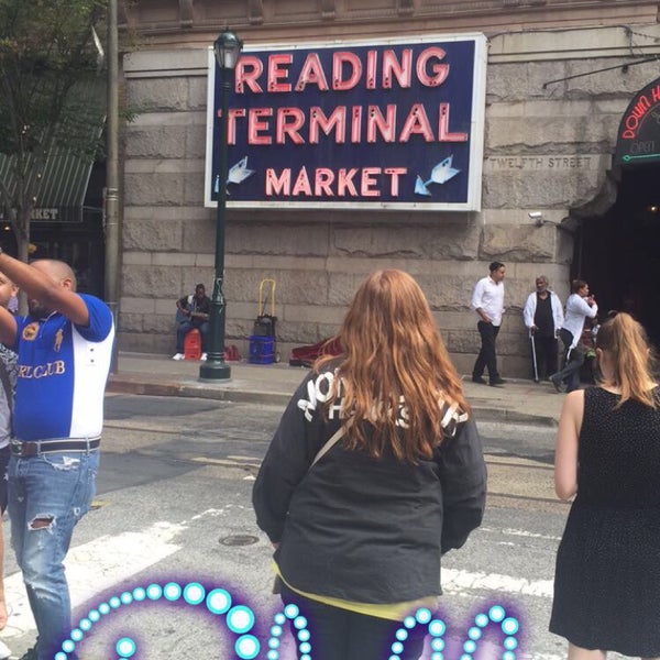 9/21/2015 tarihinde Candy C.ziyaretçi tarafından Reading Terminal Market'de çekilen fotoğraf