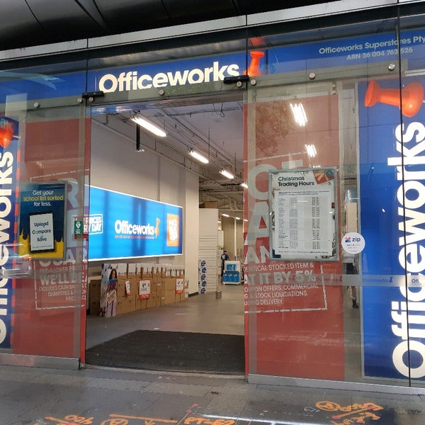 Officeworks Sydney City Center 230 Pitt St