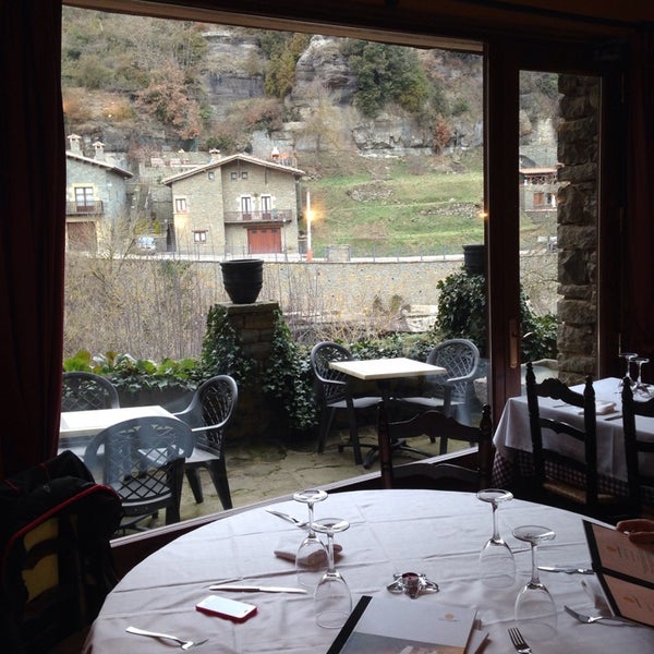 Photo taken at Restaurant Estrella, Rupit by Vova_mag Z. on 2/21/2014