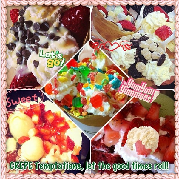 Photo taken at Crepe Temptations by Crepe Temptations T. on 7/1/2013