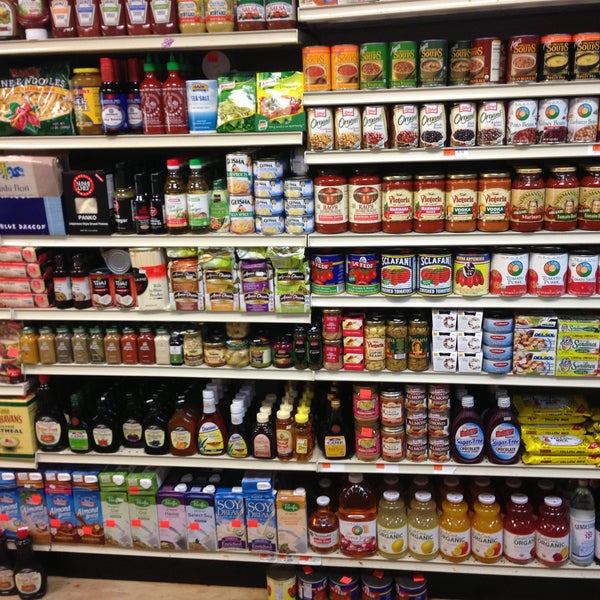 Check out our new organic, gluten-free and whole foods section in aisle 2!