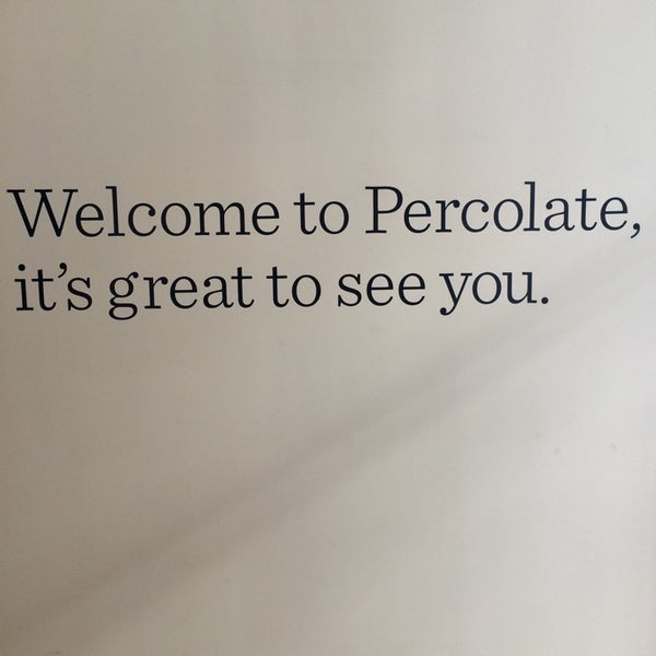 Photo taken at Percolate NYC by M on 11/24/2014