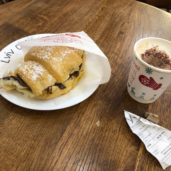 Photo taken at Lviv Croissants by Furkan Ş. on 1/13/2019
