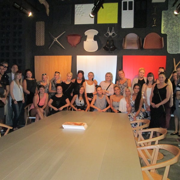 Today we received the visit from a Denish design and marketing school in our showroom. It's great to share our history and experiencies with the young generations!