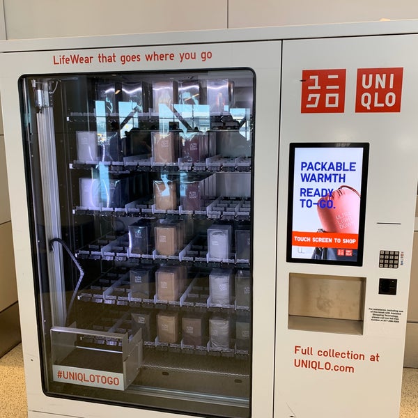 Uniqlo Vending Machine Clothing Store