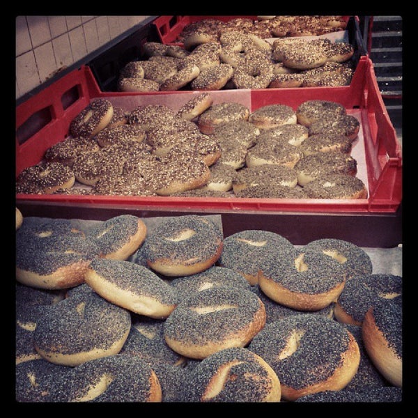 Photo taken at Brooklyn Boy Bagels by Michael S. on 8/31/2013