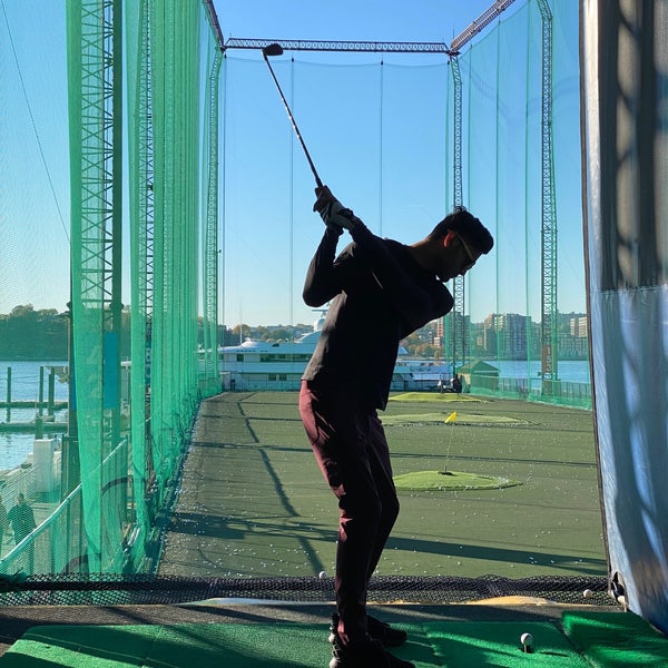 Photo taken at The Golf Club at Chelsea Piers by Lisa K. on 10/29/2022