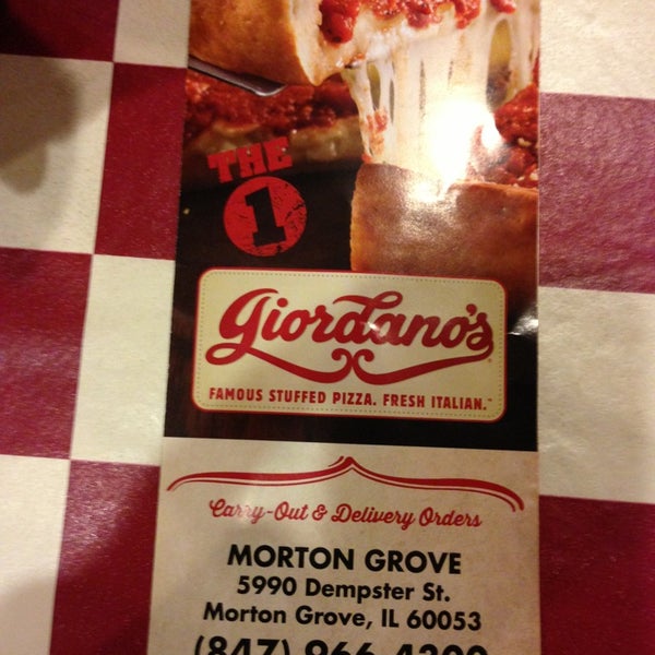 Photo taken at Giordano&#39;s by Reuel A. on 8/14/2013