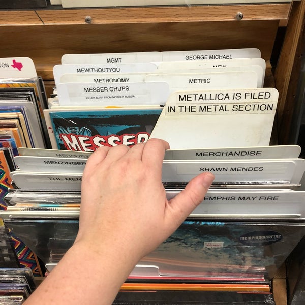 Photo taken at Waterloo Records by Leah on 9/10/2018