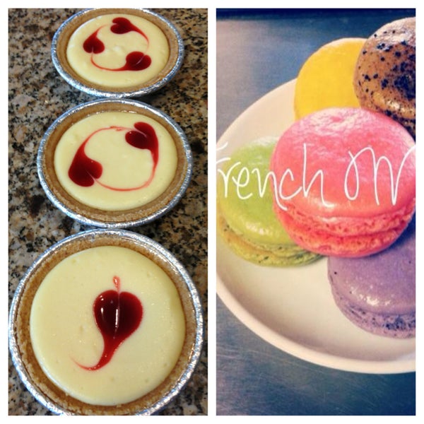 French Macarons & Cheesecake available Saturday, July 20th! (Macarons $1.25 each & cheesecake $ 2.99 each)