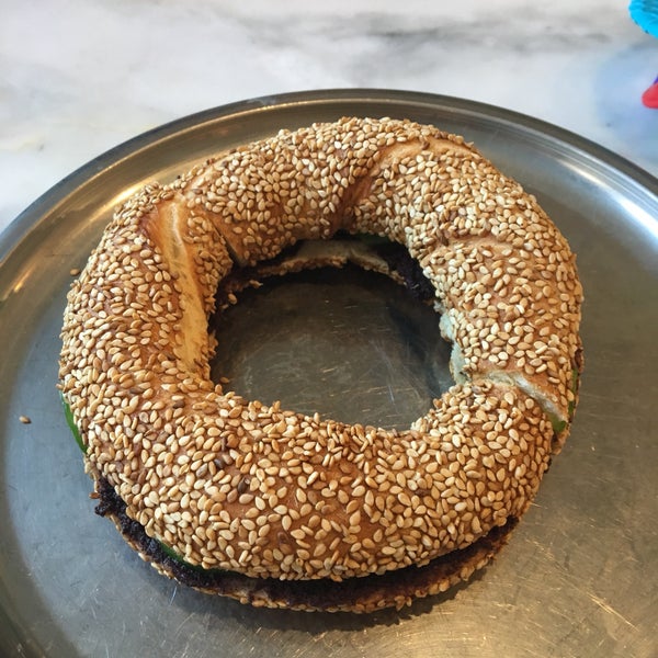 Photo taken at Simit &amp; Chai Co. by Isabel S. on 1/26/2018