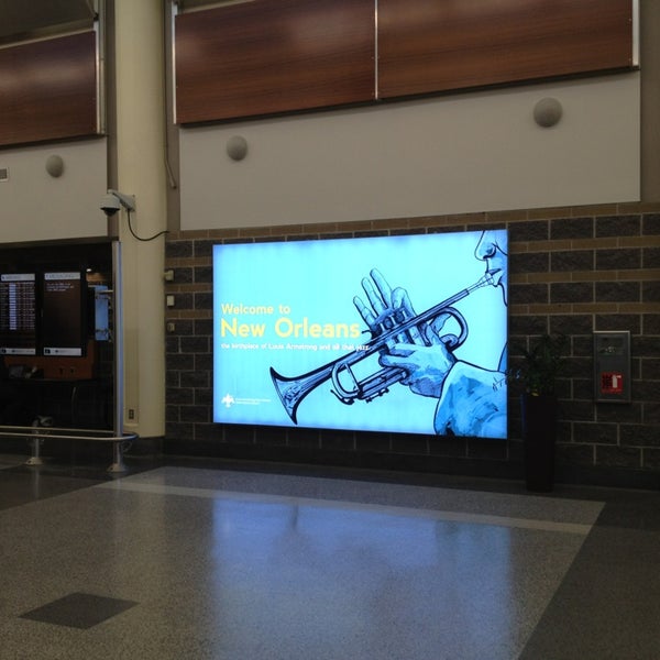 Photo taken at Louis Armstrong New Orleans International Airport (MSY) by Darryl M. on 3/8/2013