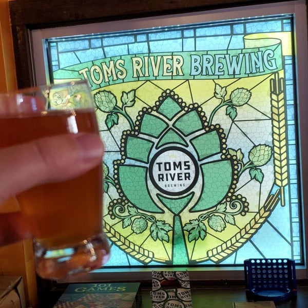 Photo taken at Tom&#39;s River Brewing by Gerry D. on 8/6/2021