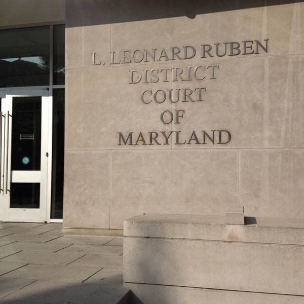 District Court of Maryland for Montgomery County (06 02) 8552 2nd Ave District Court of Maryland for Montgomery County (06 02) 8552 2nd Ave