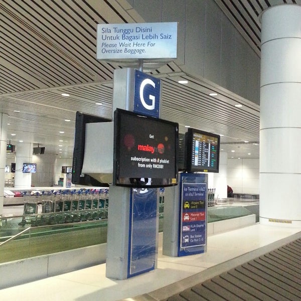 KLIA Baggage Reclaim Carousel G Baggage Claim