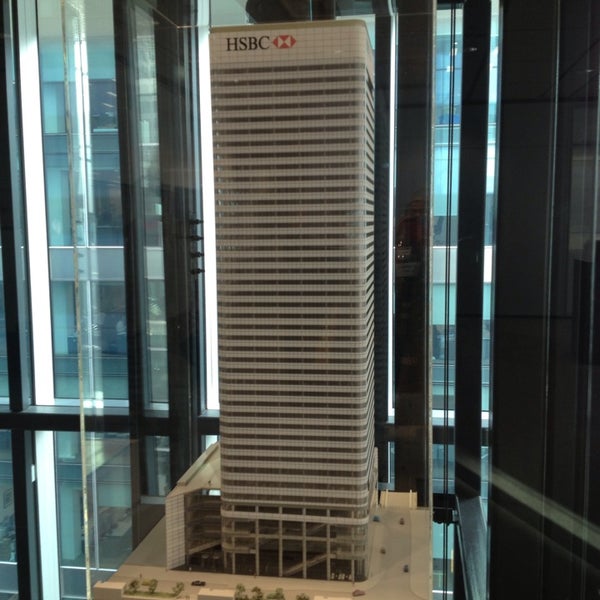 Hsbc Group Hq Office In Canary Wharf
