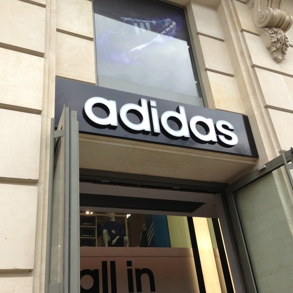 adidas store champs elysées