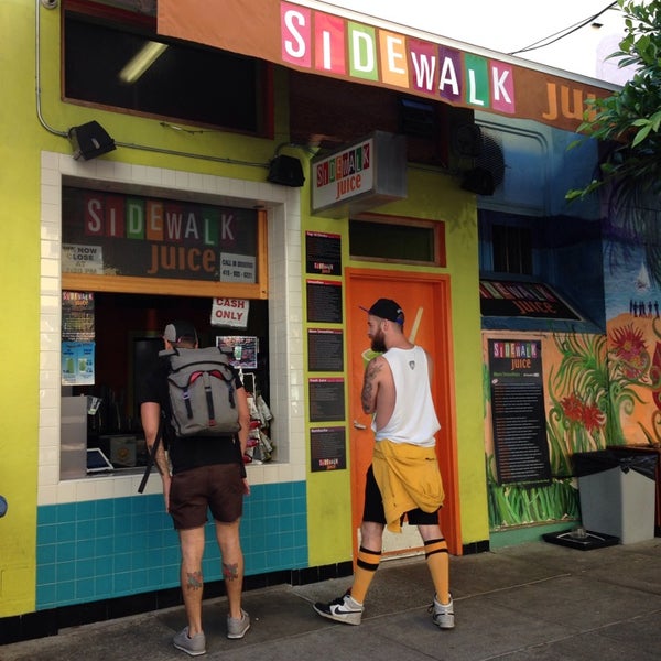 Sidewalk Juice Mission District San Francisco, CA