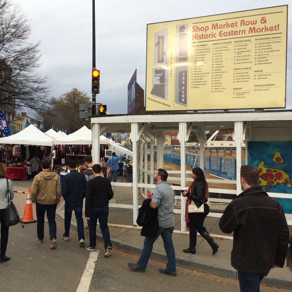 Photo taken at The Flea Market at Eastern Market by Armie on 11/28/2015