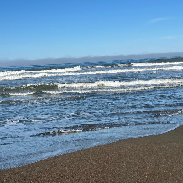 Photo taken at Moonstone Beach by Kim A. on 3/24/2022