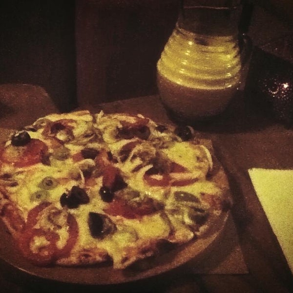 La pizza vegetariana es buenasa!!! Y el ambiente es muy agradable