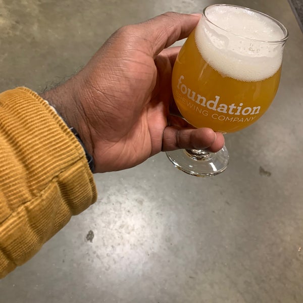 Photo taken at Foundation Brewing Company by Bradley R. on 11/28/2021