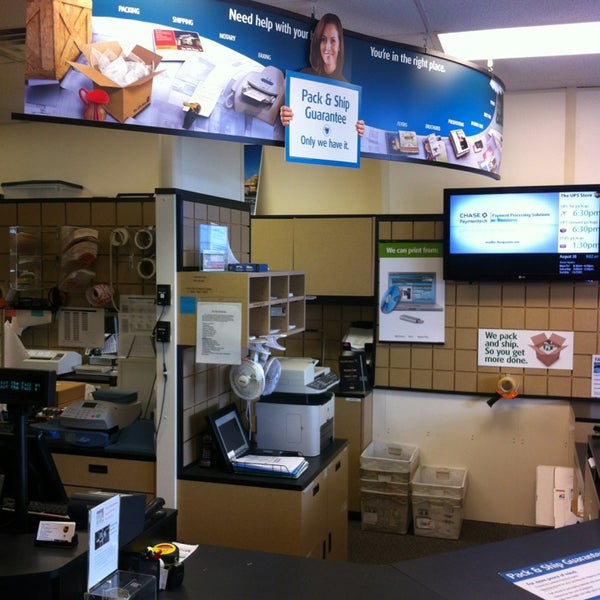 The UPS Store Shipping, Freight, and Material Transportation Service