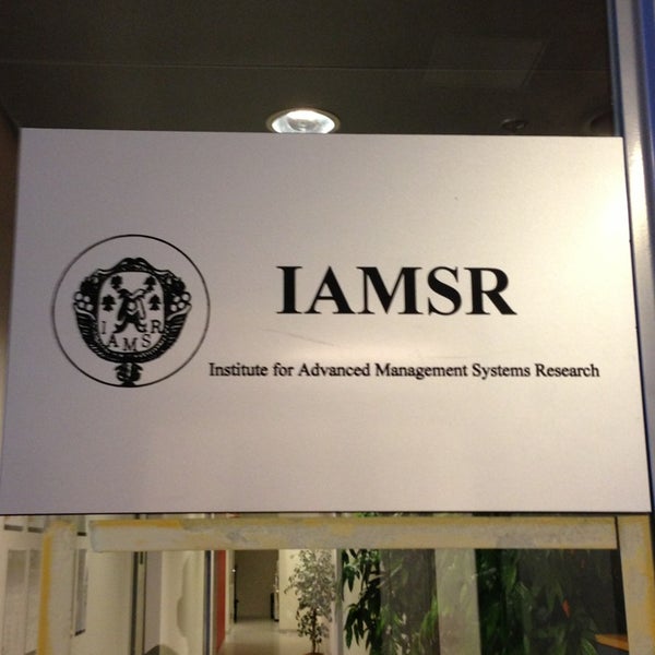 Advanced management. Advanced management