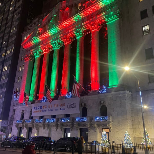 Photo taken at New York Stock Exchange by Angel L. on 12/13/2023