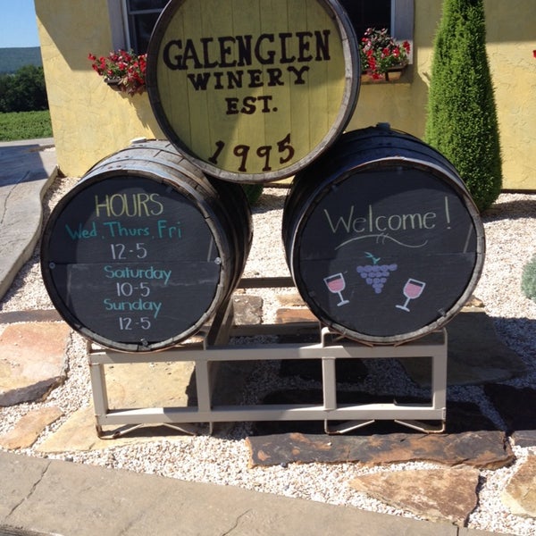Photo taken at Galen Glen Winery by Tracy W. on 7/5/2014