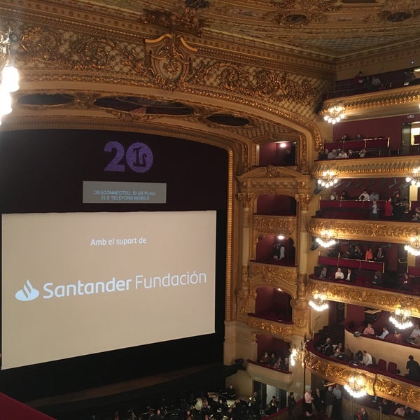 Photo taken at Liceu Opera Barcelona by Rai U. on 1/27/2020