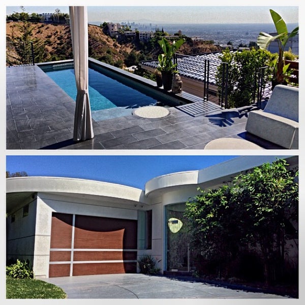 The Bird Streets in the Sunset Strip area of the Hollywood Hills West