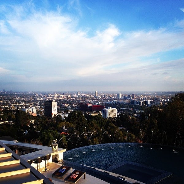 The Bird Streets in the Sunset Strip area of the Hollywood Hills West
