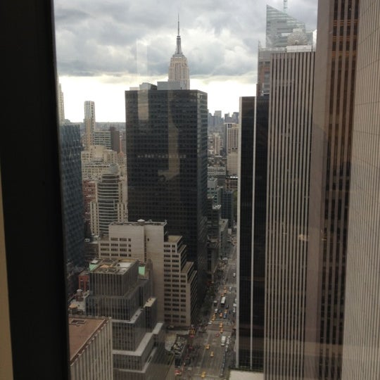 Photo taken at Foursquare HQ Midtown (temp location, #Sandy) by Rebecca B. on 11/2/2012
