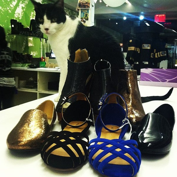 Photo taken at MooShoes NYC by Stephanie D. on 3/9/2013