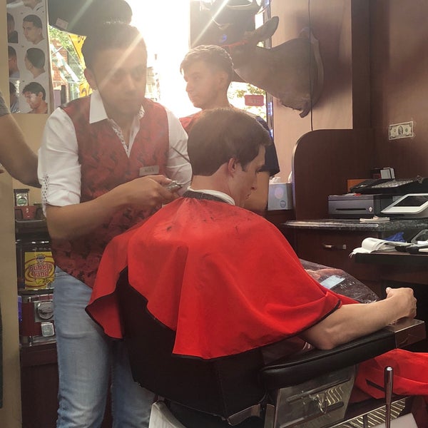 Photo taken at Ace of Cuts Barber Shop by Erin H. on 7/7/2018
