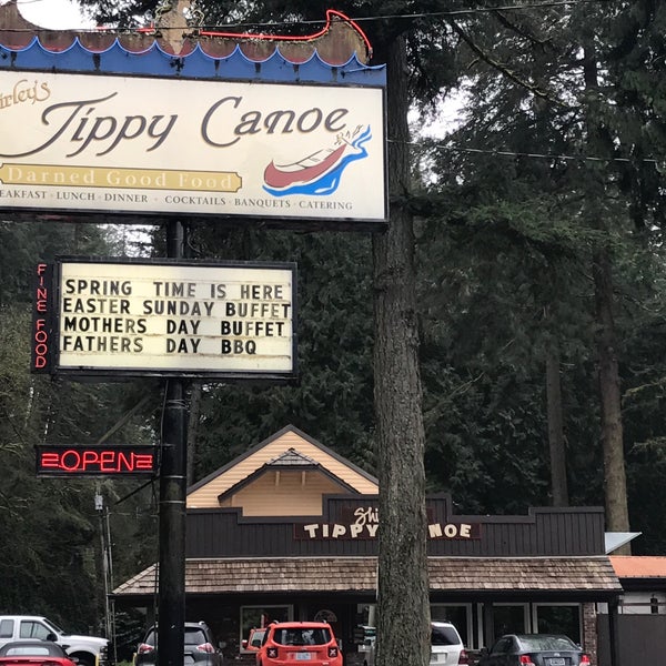 Tippy Canoe In Oregon