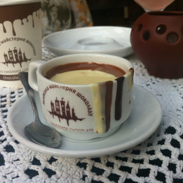 Photo taken at Lviv Handmade Chocolate by Tatsiana on 5/11/2013