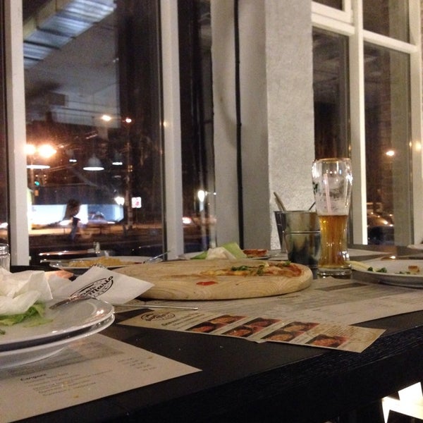 Photo taken at SuperMario Pizza by Илья Ч. on 3/15/2014
