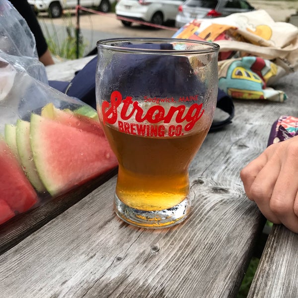 Photo taken at Strong Brewing Company by Tony C. on 8/30/2019