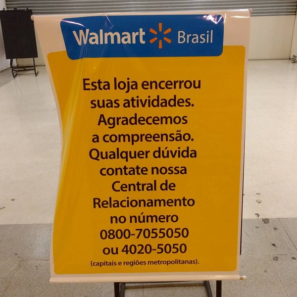 Walmart (Agora fechado) - Supermercado em São Paulo
