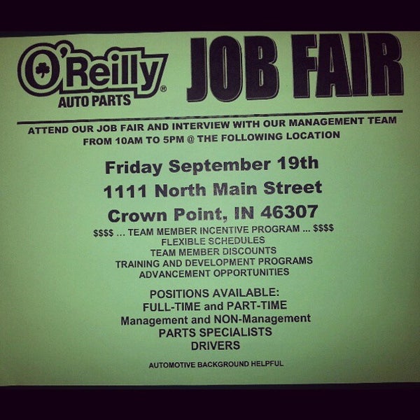 O Reilly Auto Parts Automotive Shop In Merrillville O Reilly Auto Parts Automotive Shop In Merrillville