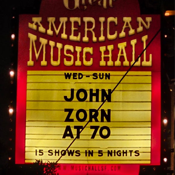 Foto diambil di Great American Music Hall oleh Brian M. pada 9/1/2023